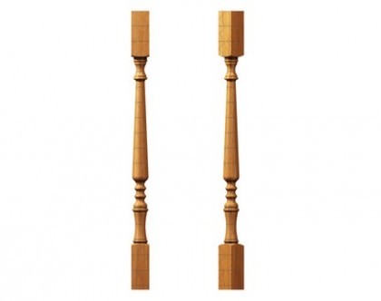 Baluster, 3d models (stl)