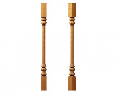 Baluster, 3d models (stl)