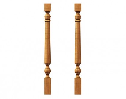 Baluster, 3d models (stl)