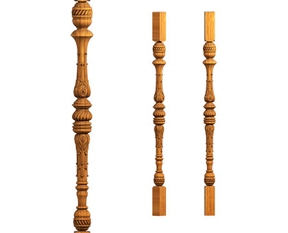 Baluster, 3d models (stl)