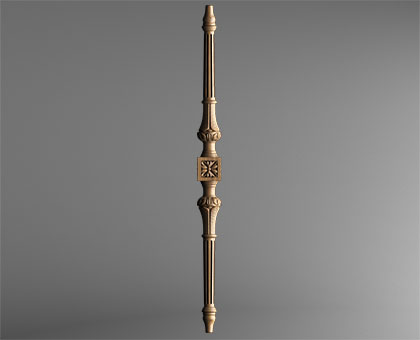 Baluster, 3d models (stl)