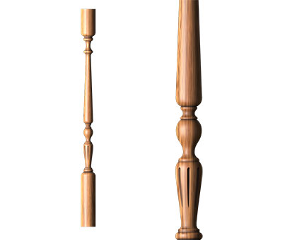 Baluster, 3d models (stl)