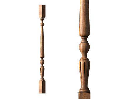 Baluster, 3d models (stl)