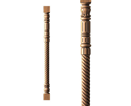 Baluster, 3d models (stl)