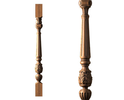 Baluster, 3d models (stl)