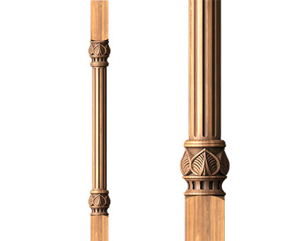 Baluster, 3d models (stl)