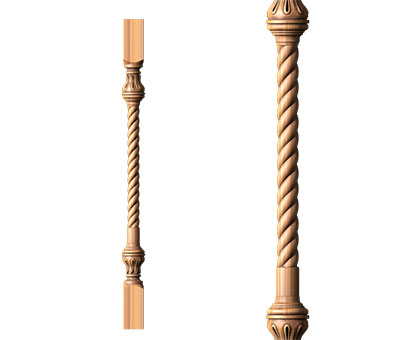 Baluster, 3d models (stl)