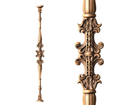 Baluster, 3d models (stl)