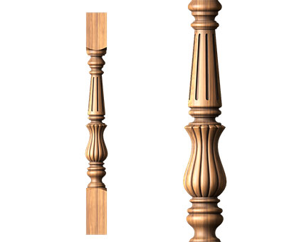 Baluster, 3d models (stl)