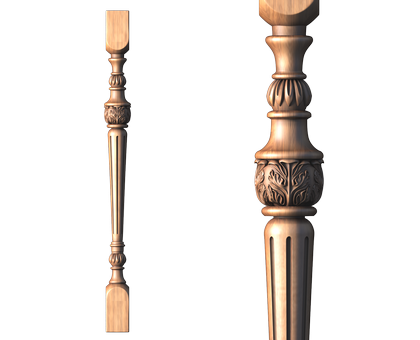 Baluster, 3d models (stl)