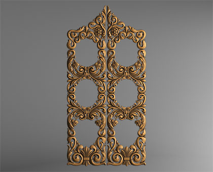 Gates, 3d models (stl)