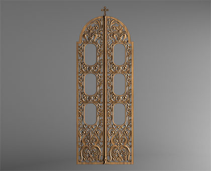 Gates, 3d models (stl)