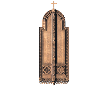 Royal Doors, 3d models (stl)