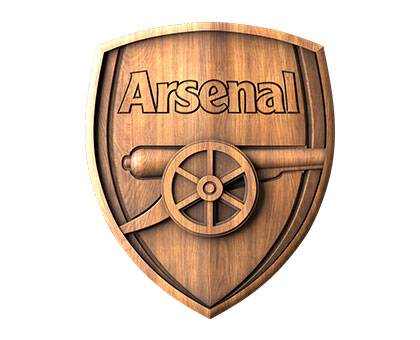 Symbol of Arsenal -3d (stl) model, 3d models (stl)