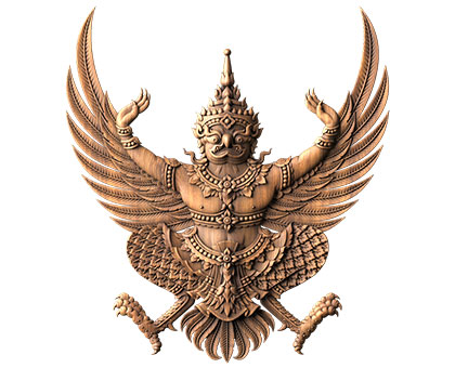 Garuda - Coat of Arms of Thailand, 3d models (stl)