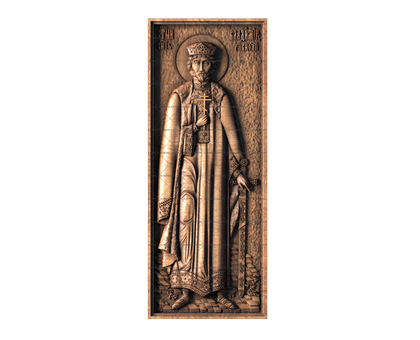 Icon of St. Equal-to-the-Apostles Prince Vladimir, 3d models (stl)