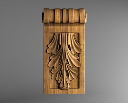 Corbel, 3d models (stl)