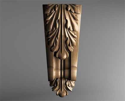 Corbel, 3d models (stl)