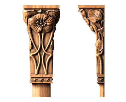 Corbel, 3d models (stl)