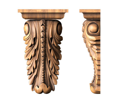 Corbel, 3d models (stl)