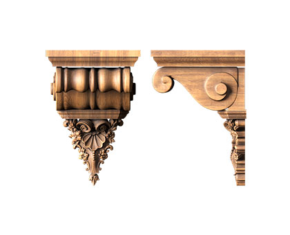 Corbel, 3d models (stl)