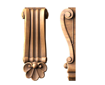 Corbel, 3d models (stl)