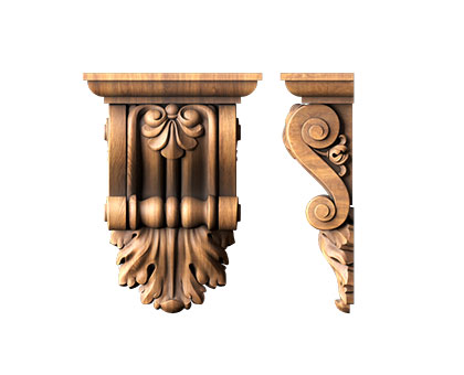 Corbel, 3d models (stl)