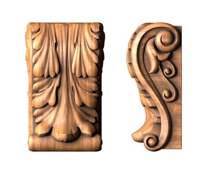 Corbel, 3d models (stl)