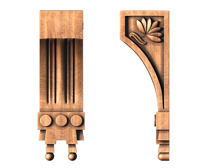 Corbel, 3d models (stl)