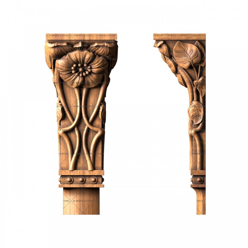 Corbel, 3d models (stl)