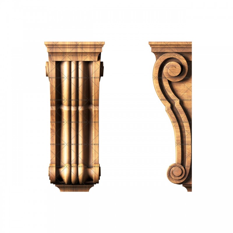 Corbel, 3d models (stl)