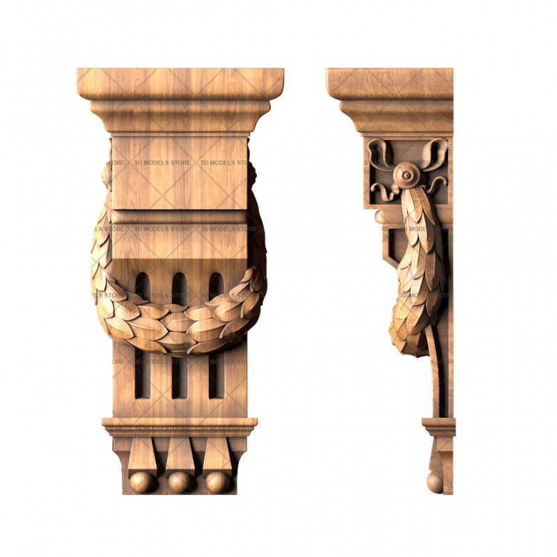 Corbel, 3d models (stl)