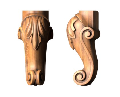 Furniture legs, 3d models (stl)