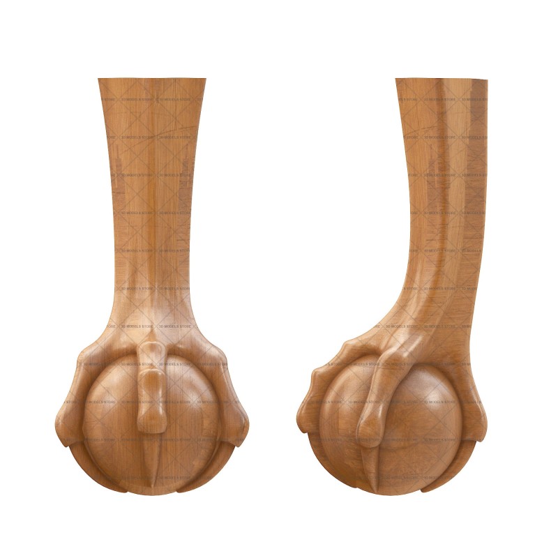 Furniture legs, 3d models (stl)