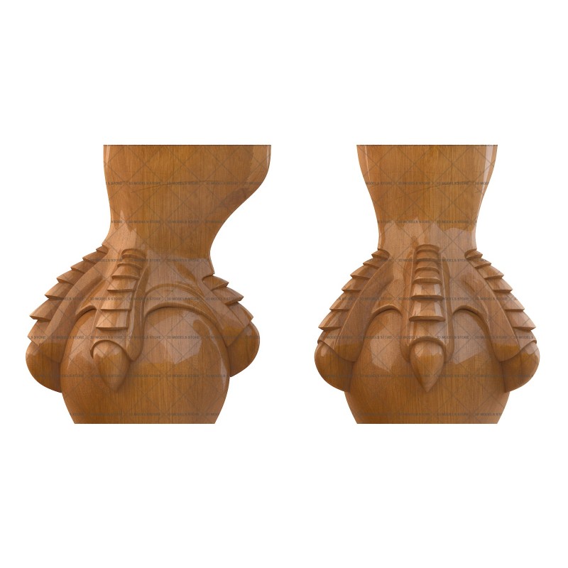 Furniture legs, 3d models (stl)