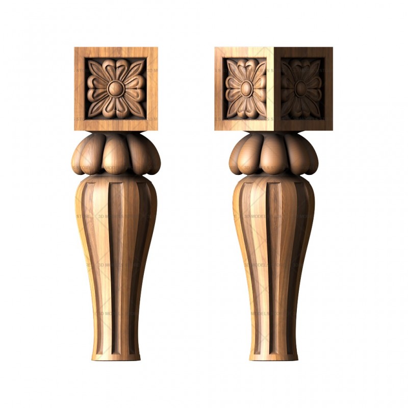 Furniture legs, 3d models (stl)