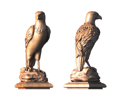 Knob Eagle, 3d models (stl)