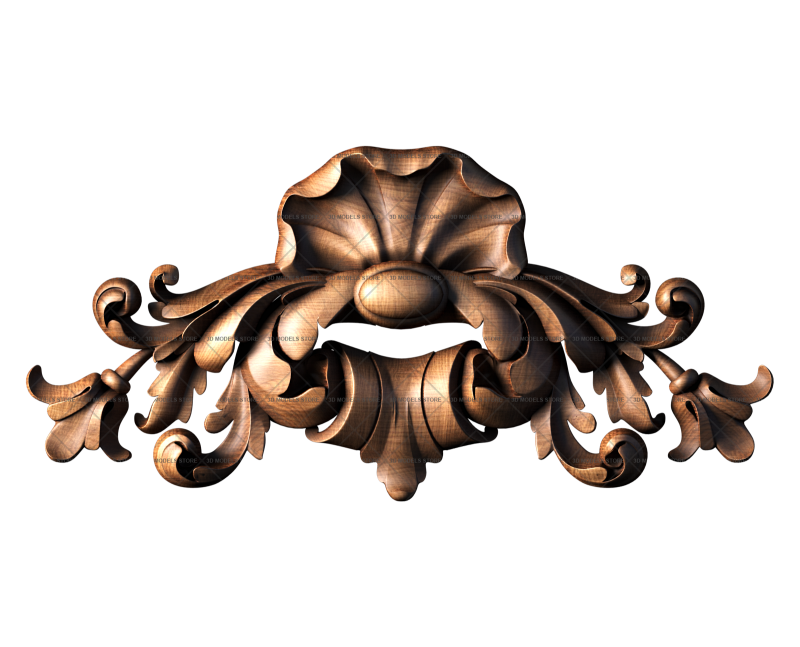 Decor central, 3d models (stl)