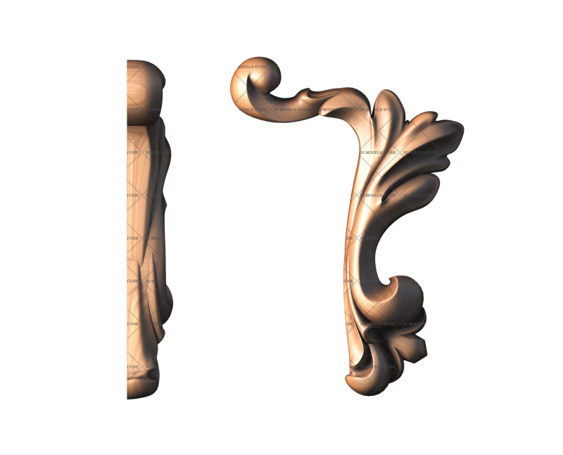 Corner decor, 3d models (stl)