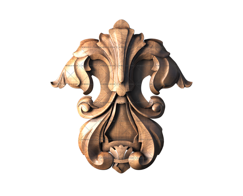 Central decor, 3d models (stl)