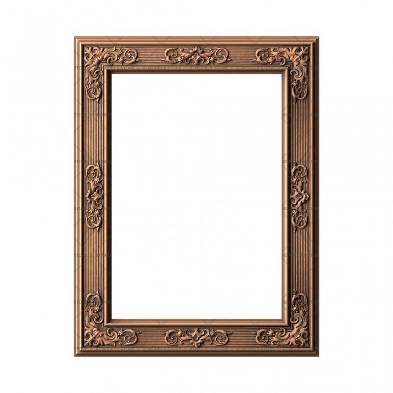 Rectangular frame, 3d models (stl)