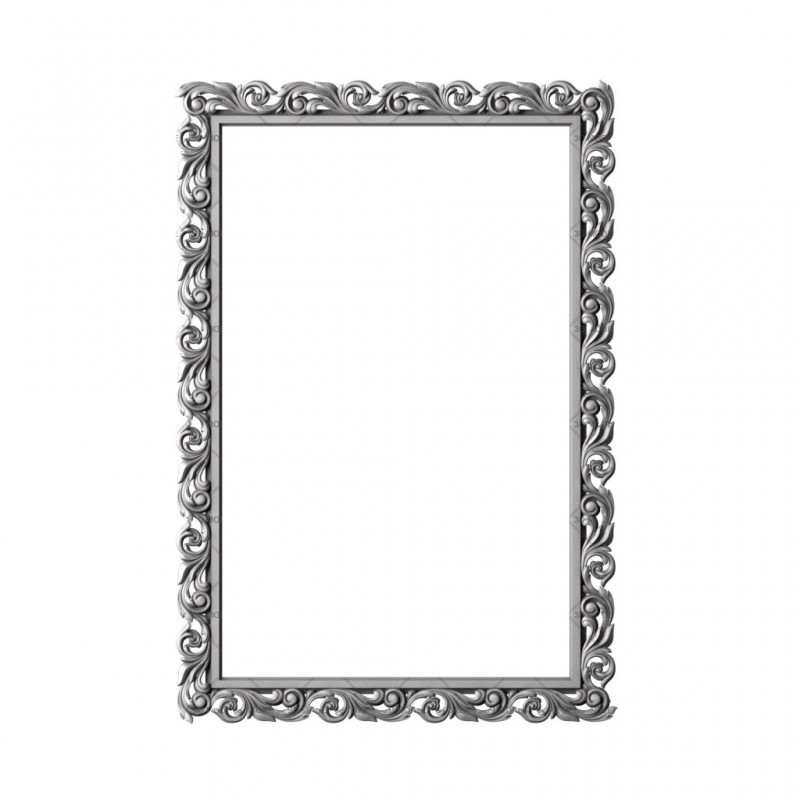 Rectangular frame, 3d models (stl)