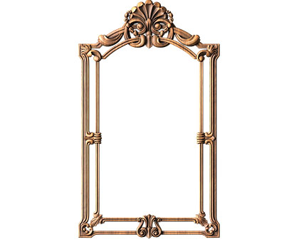 Rectangular frame, 3d models (stl)