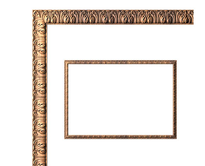 Rectangular frame, 3d models (stl)