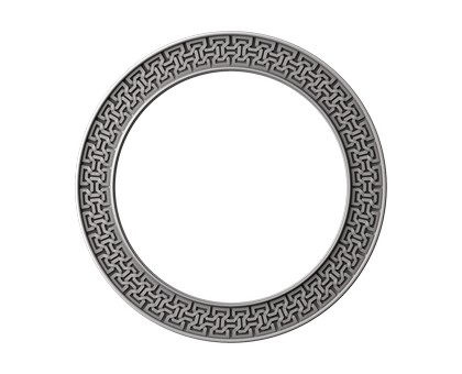 Round frame, 3d models (stl)