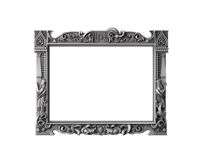 Frame rectangular, 3d models (stl)