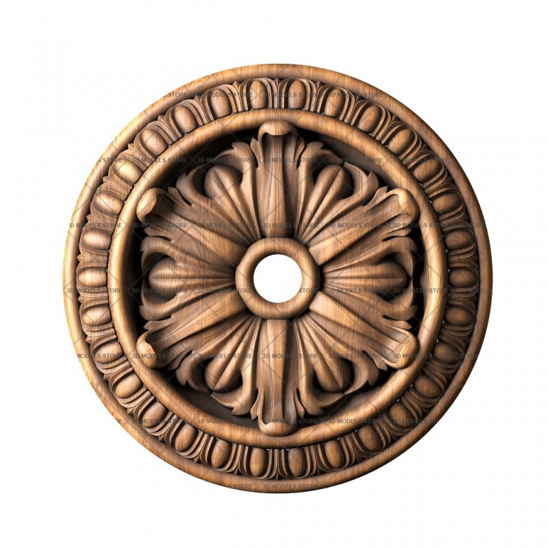 Rosette, 3d models (stl)