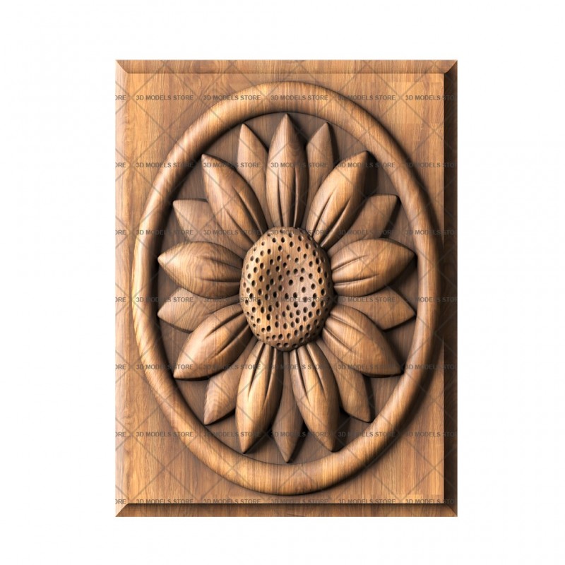 Rosette, 3d models (stl)