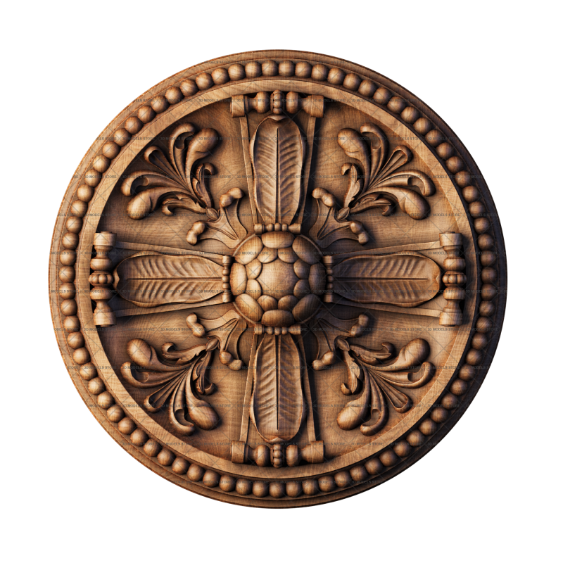 Rosette, 3d models (stl)