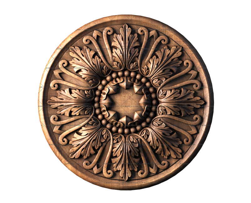 Rosette, 3d models (stl)